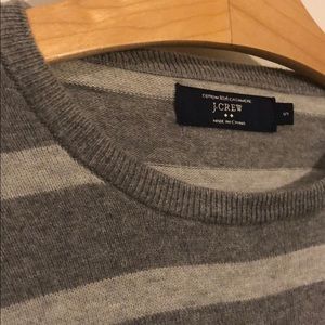 J. Crew Cotton/Cashmere Sweater